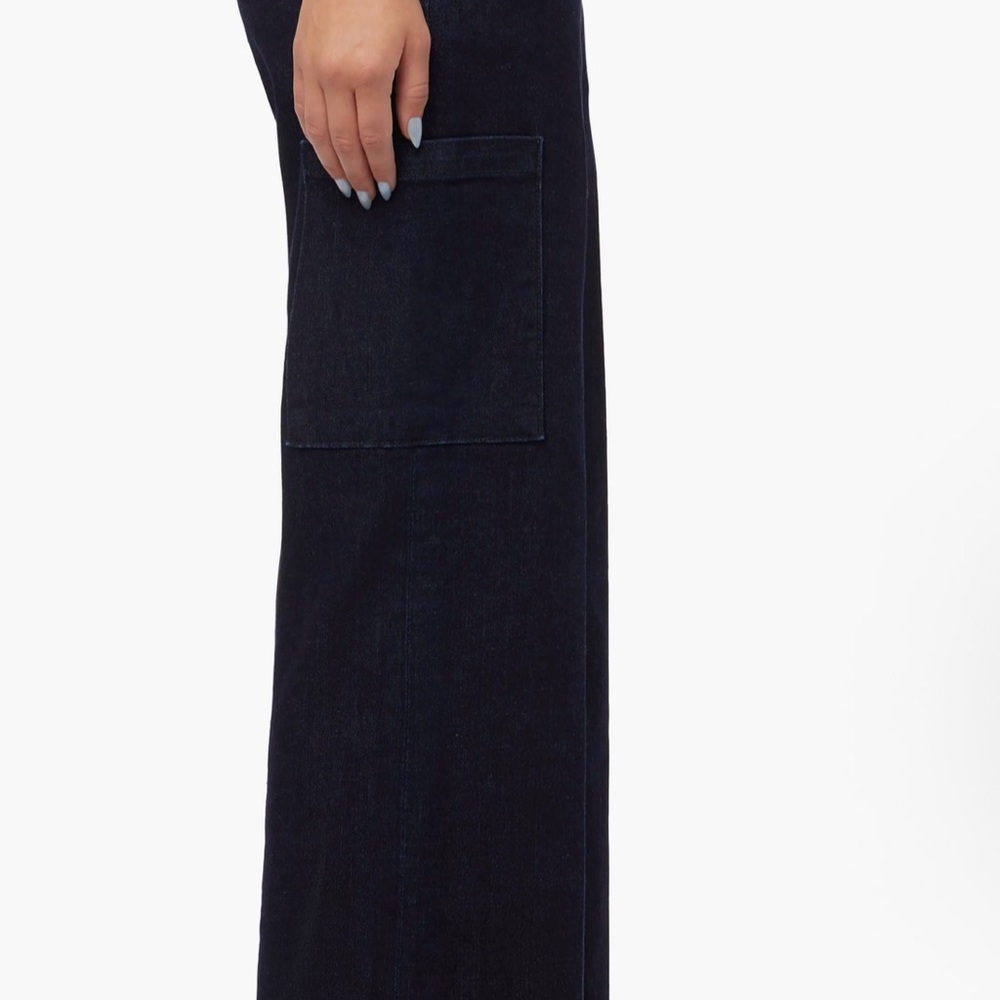 Joe's Jeans Dark wash high rise cargo Courtney jeans wide leg nwt size 27